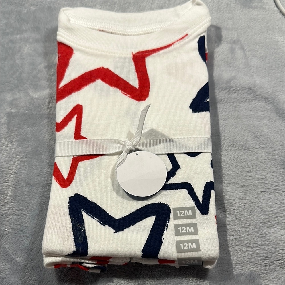Carter's Red and Blue Star Pajamas